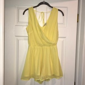 Cute Yellow Romper